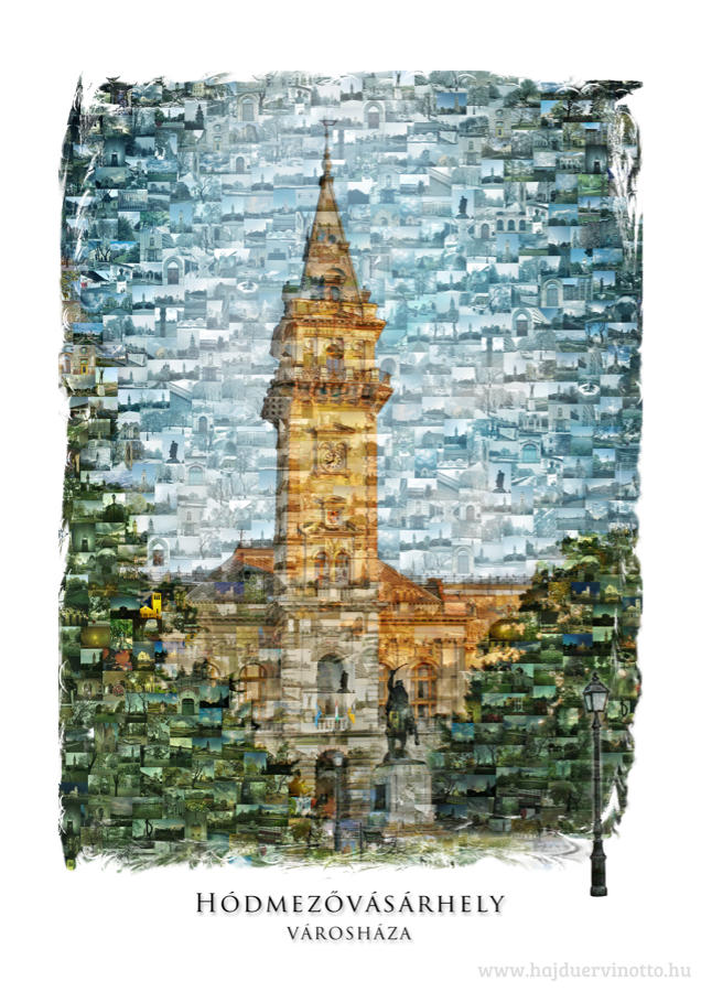 Hódmezővásárhely Városháza mozaikkép